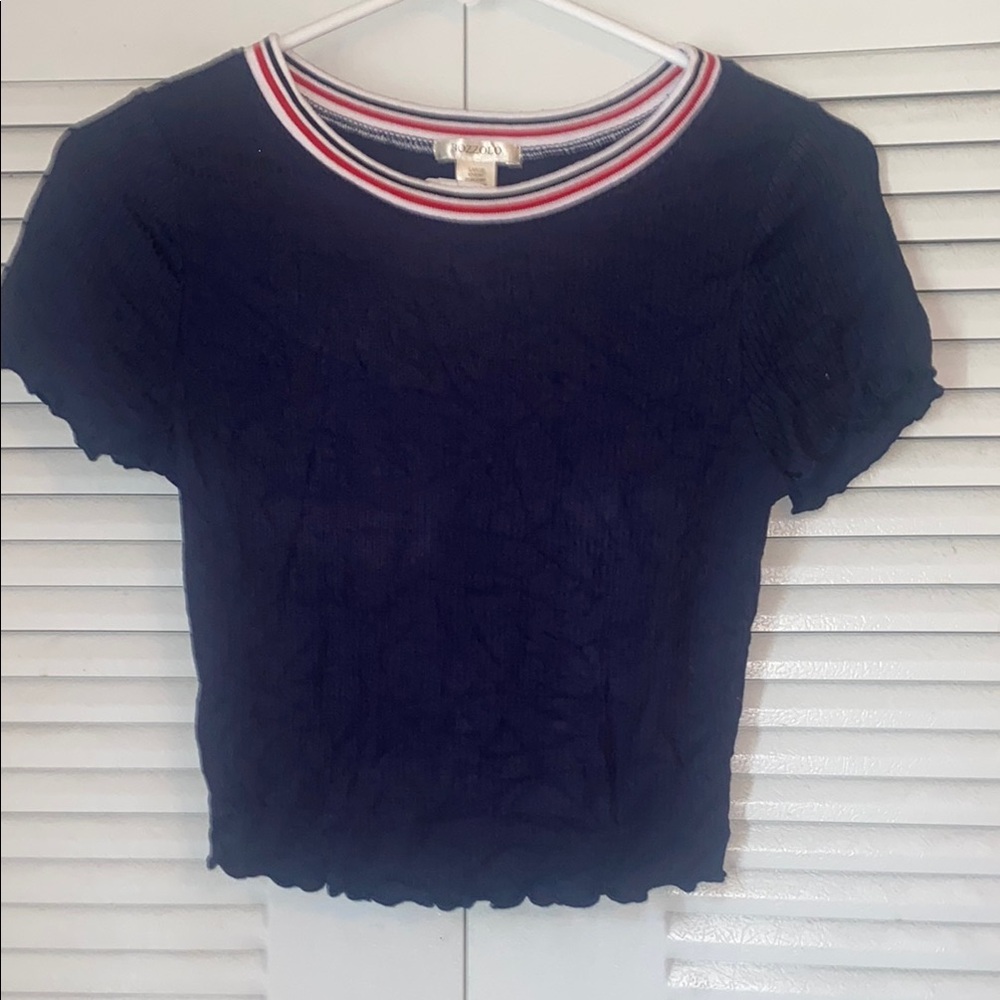 Ripped Edges Crop Top